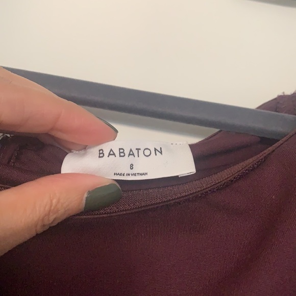 Brand new Babaton maroon dress 👗 - Picture 3 of 5